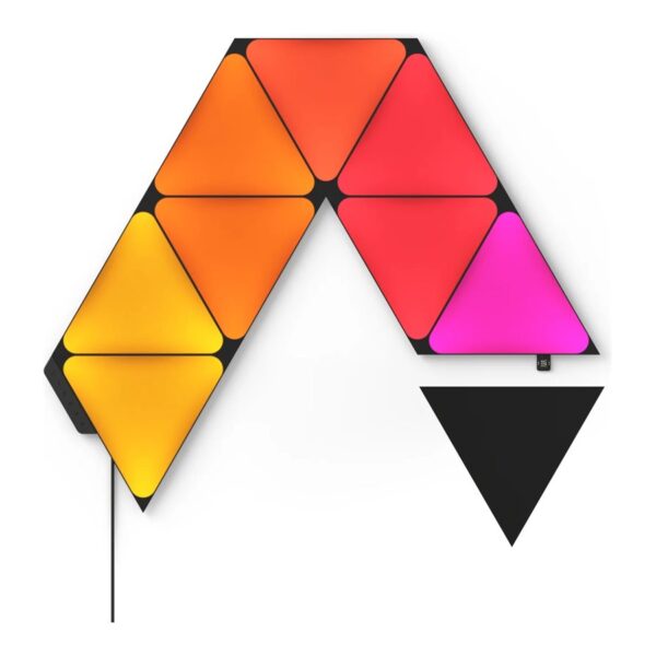 Nanoleaf | Shapes Black Triangles Starter Kit (9 panels) | 42 W | WiFi