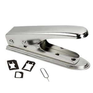 Logilink | 2 in 1 SIM Card Cutter | *For cutting of SIM cards into micro and nano format*Material: Stainless iron*For easy cutting of SIM cards*2x Nano-SIM cards, 1x Micro SIM Card*Adapter and 1x SIM card pin included*Color: Silver/Chrome