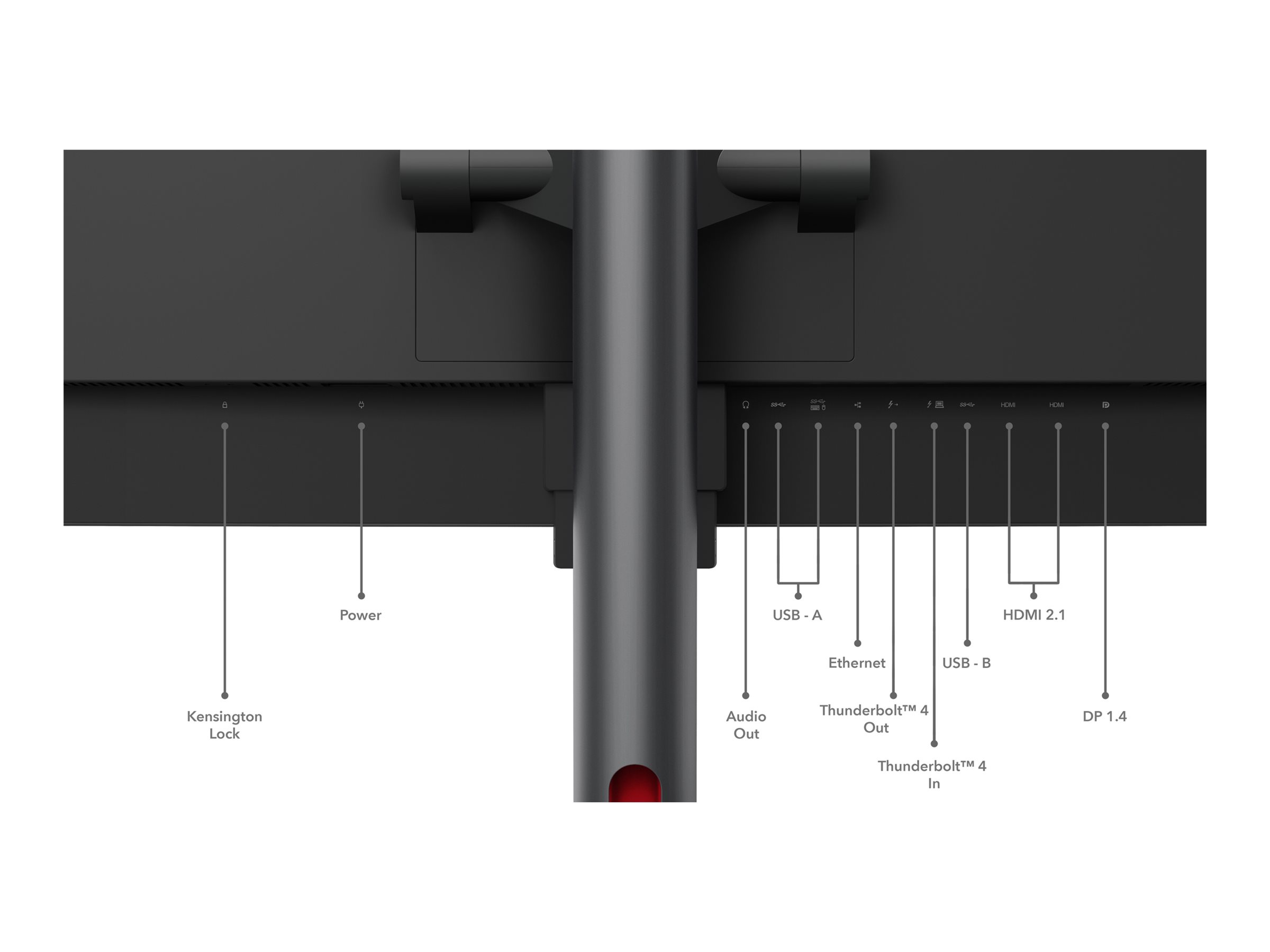 Lenovo | ThinkVision | P49w-30 | 49 " | IPS | 32:9 | 60 Hz | 4 ms | 5120 x 1440 | 350 cd/m² | HDMI ports quantity 2 | Black | Warranty 36 month(s) - Image 16