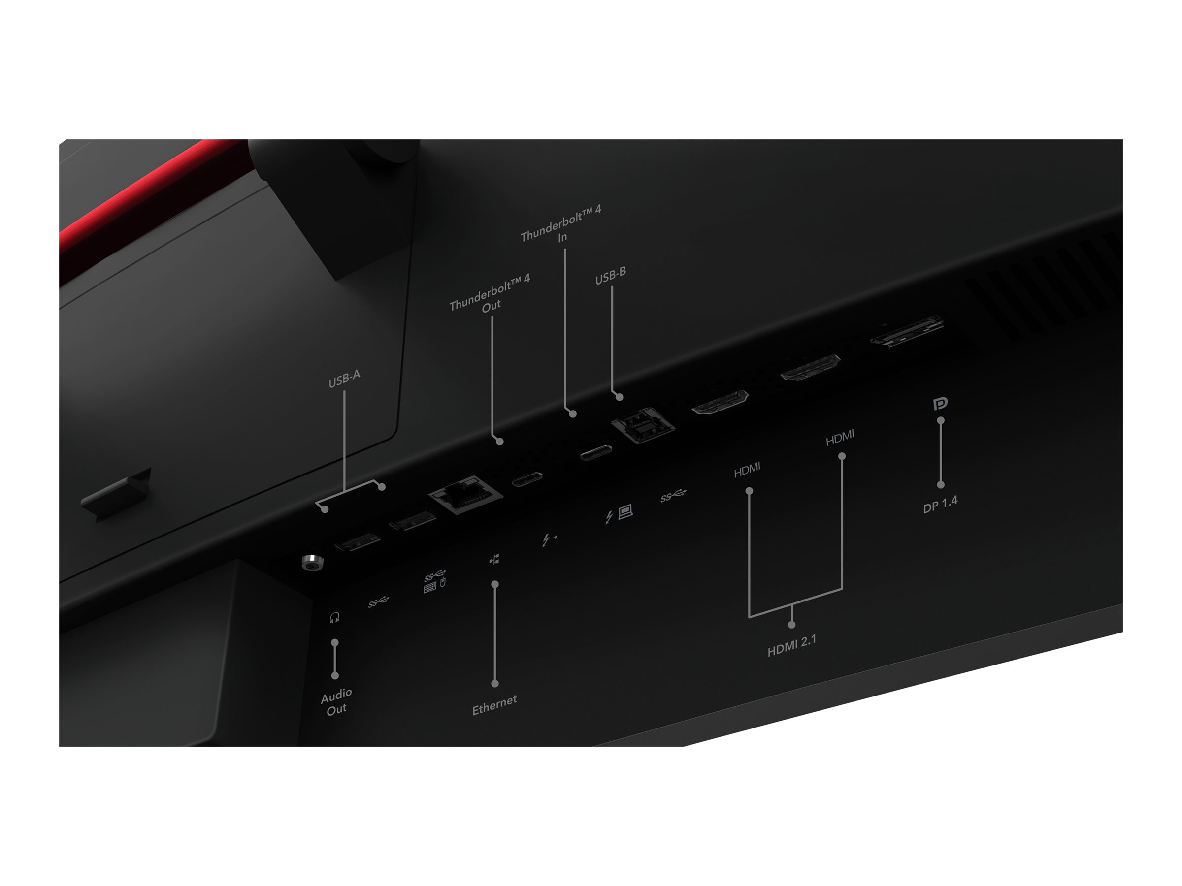 Lenovo | ThinkVision | P49w-30 | 49 " | IPS | 32:9 | 60 Hz | 4 ms | 5120 x 1440 | 350 cd/m² | HDMI ports quantity 2 | Black | Warranty 36 month(s) - Image 17