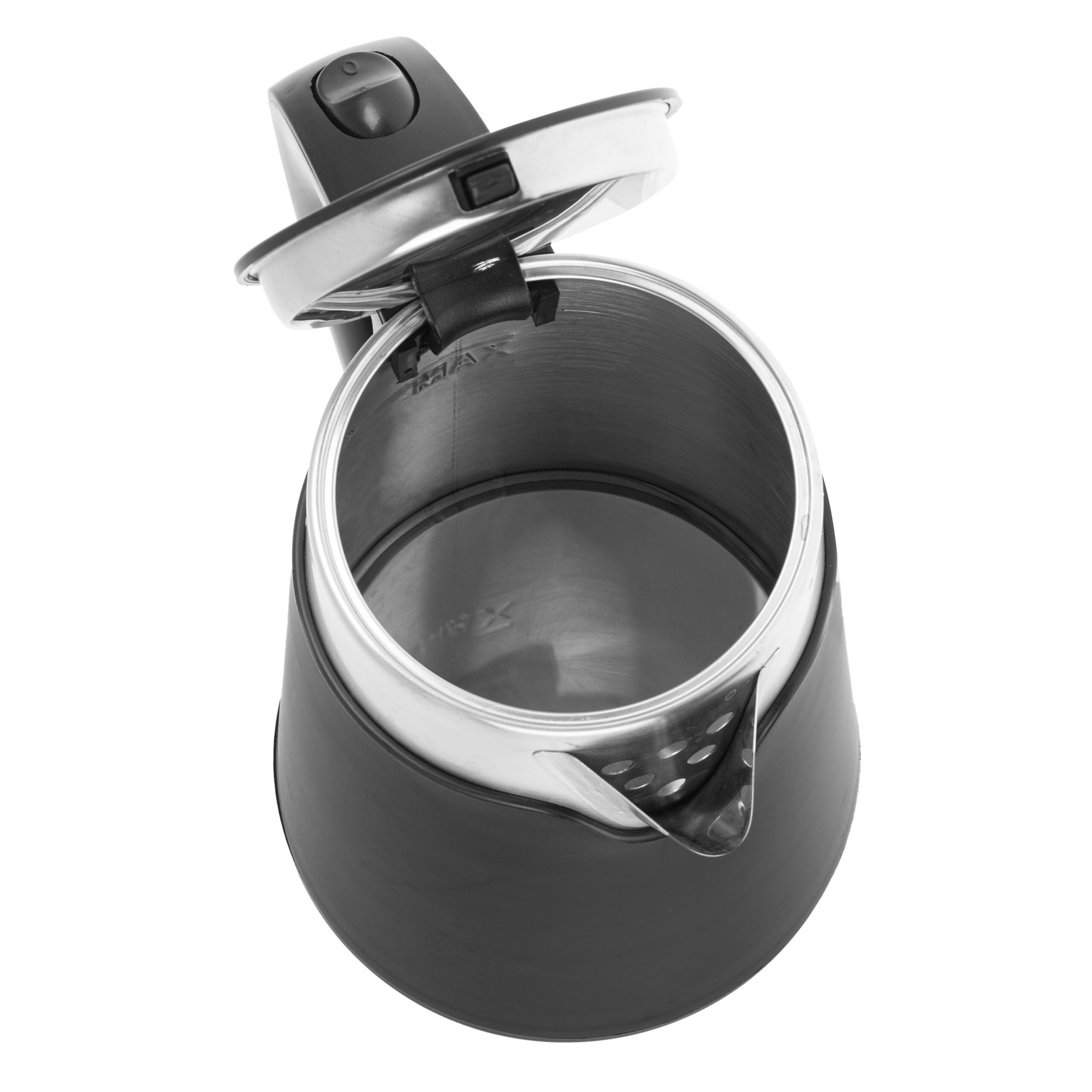 Adler | Kettle | AD 1372 | Electric | 800 W | 0.6 L | Plastic/Stainless steel | 360° rotational base | Black - Image 7