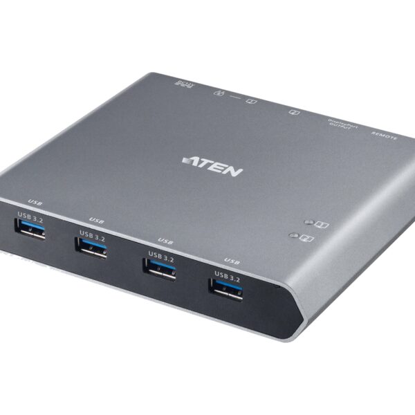 Aten | 2-Port 4K USB-C KVM Dock Switch | US3311
