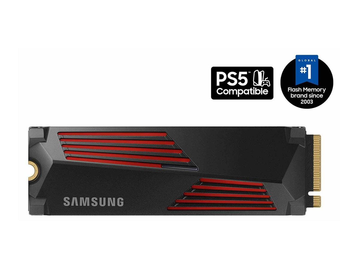 Samsung | 990 PRO with Heatsink | 2000 GB | SSD form factor M.2 2280 | Solid-state drive interface M.2 NVMe | Read speed 7450 MB/s | Write speed 6900 MB/s - Image 3