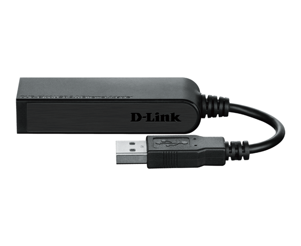 D-Link | High-Speed USB 2.0 Fast Ethernet Adapter | DUB-E100 | USB