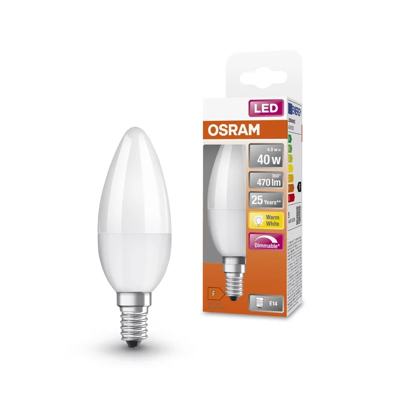 Parathom Classic LED | E14 | 4.9 W | Warm White - Image 6