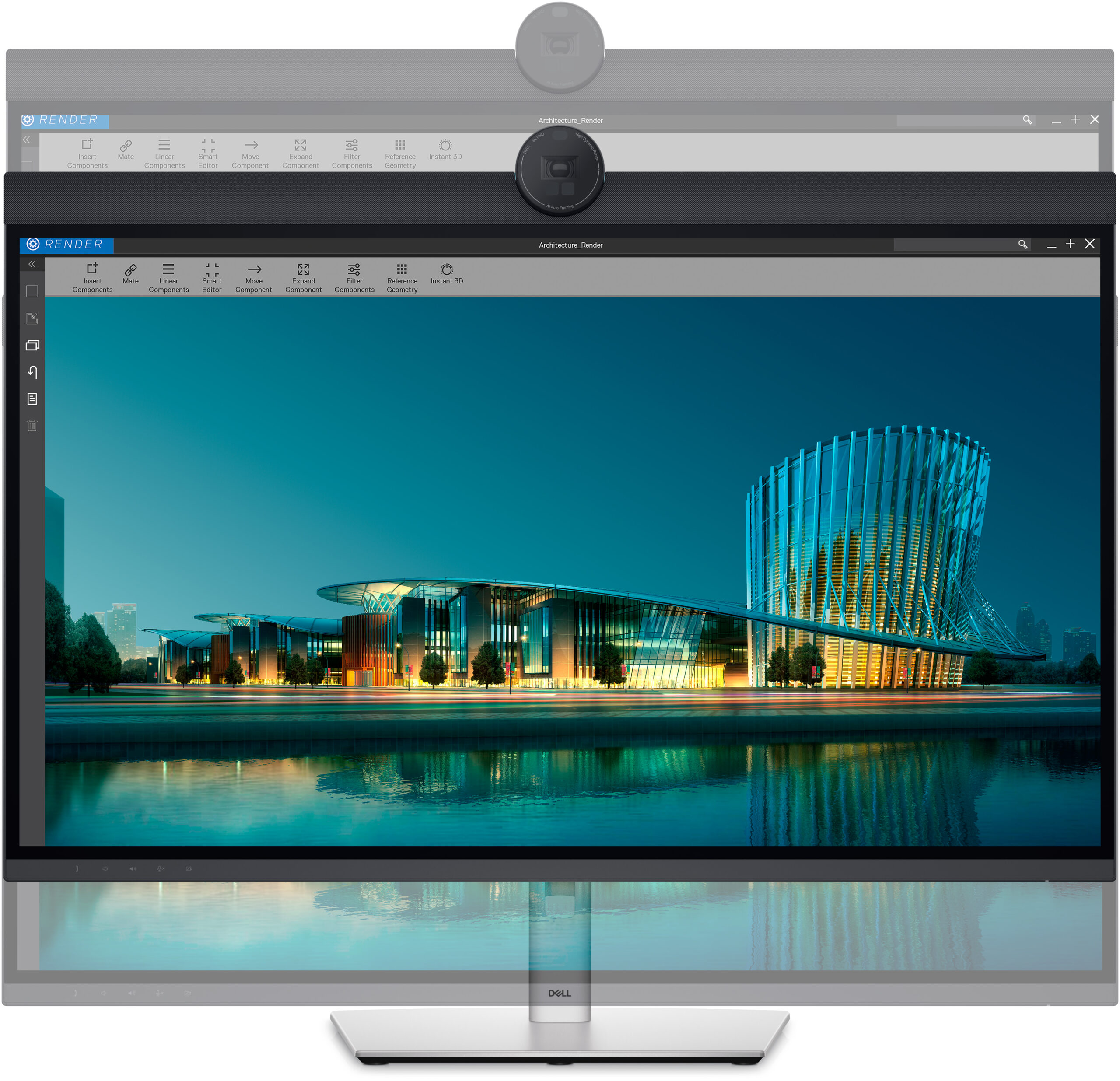 Dell | LCD UltraSharp Monitor | U3224KBA | 32 " | IPS | 6K | 16:9 | 60 Hz | 5 ms | 6144 x 3456 | 450 cd/m² | HDMI ports quantity 1 | Silver/Black - Image 9