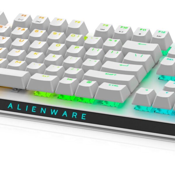 Dell | Alienware Tri-Mode AW920K | Wireless Gaming Keyboard | Wireless | Bluetooth | RGB LED light | Wireless connection | US | CHERRY MX Red | Lunar Light