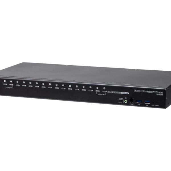 Aten | 16-Port USB 3.0 DisplayPort KVMP Switch | CS19216