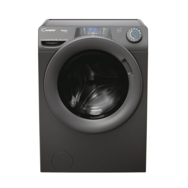 Candy | Washing Machine | RP4 476BWMRR/1-S | Energy efficiency class A | Front loading | Washing capacity 7 kg | 1400 RPM | Depth 45 cm | Width 60 cm | Display | TFT | Steam function | Wi-Fi | Anthracite