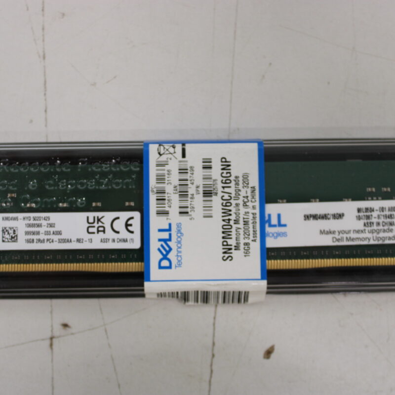 SALE OUT. Dell | 16 GB | DDR4 | 3200 MHz | PC/server | Registered Yes | ECC Yes | DAMAGED SEAL - Image 2