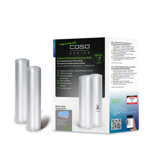 Caso | 6 Stars Professional Vacuum Rolls | 1247