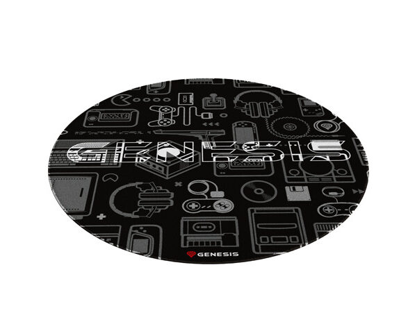 Genesis Protective Floor Mat Tellur 300 Round Gear Polyester | Floor Mat | Multicolor