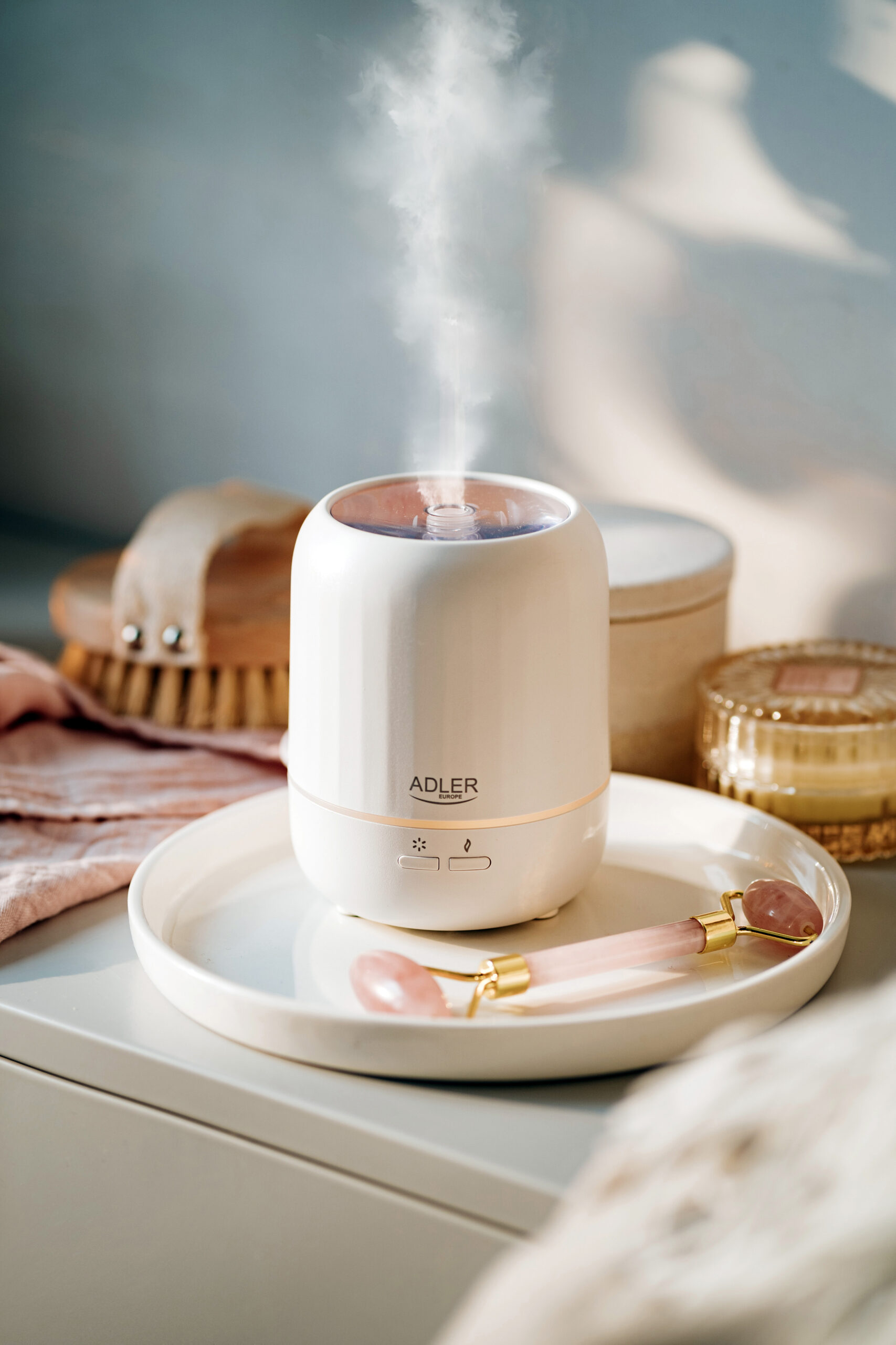 Adler | Ultrasonic aroma diffuser 3in1 | AD 7968 | Ultrasonic | Suitable for rooms up to 25 m² | White - Image 11