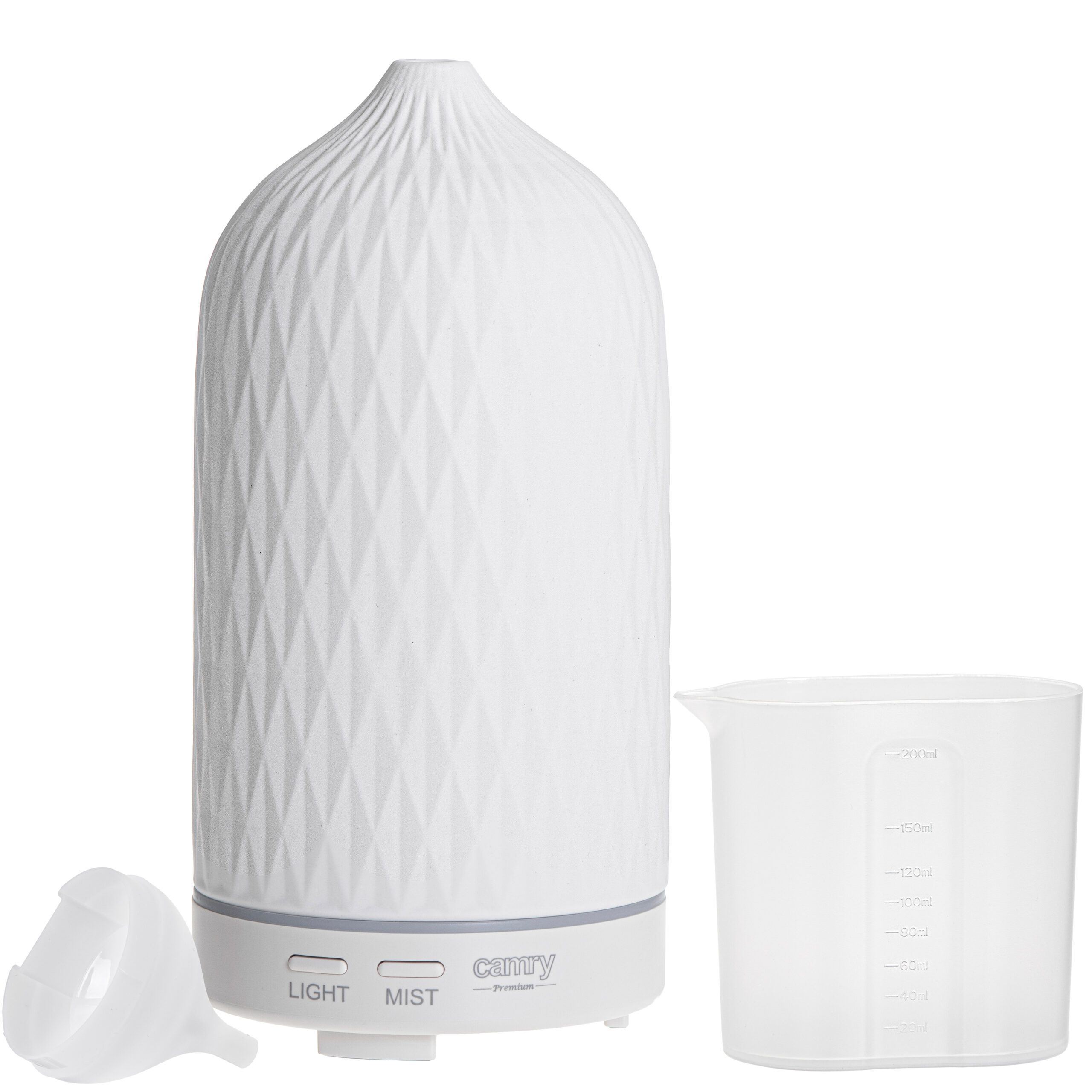 Camry | Ultrasonic aroma diffuser 3in1 | CR 7970 | Ultrasonic | Suitable for rooms up to 25 m² | White - Image 4