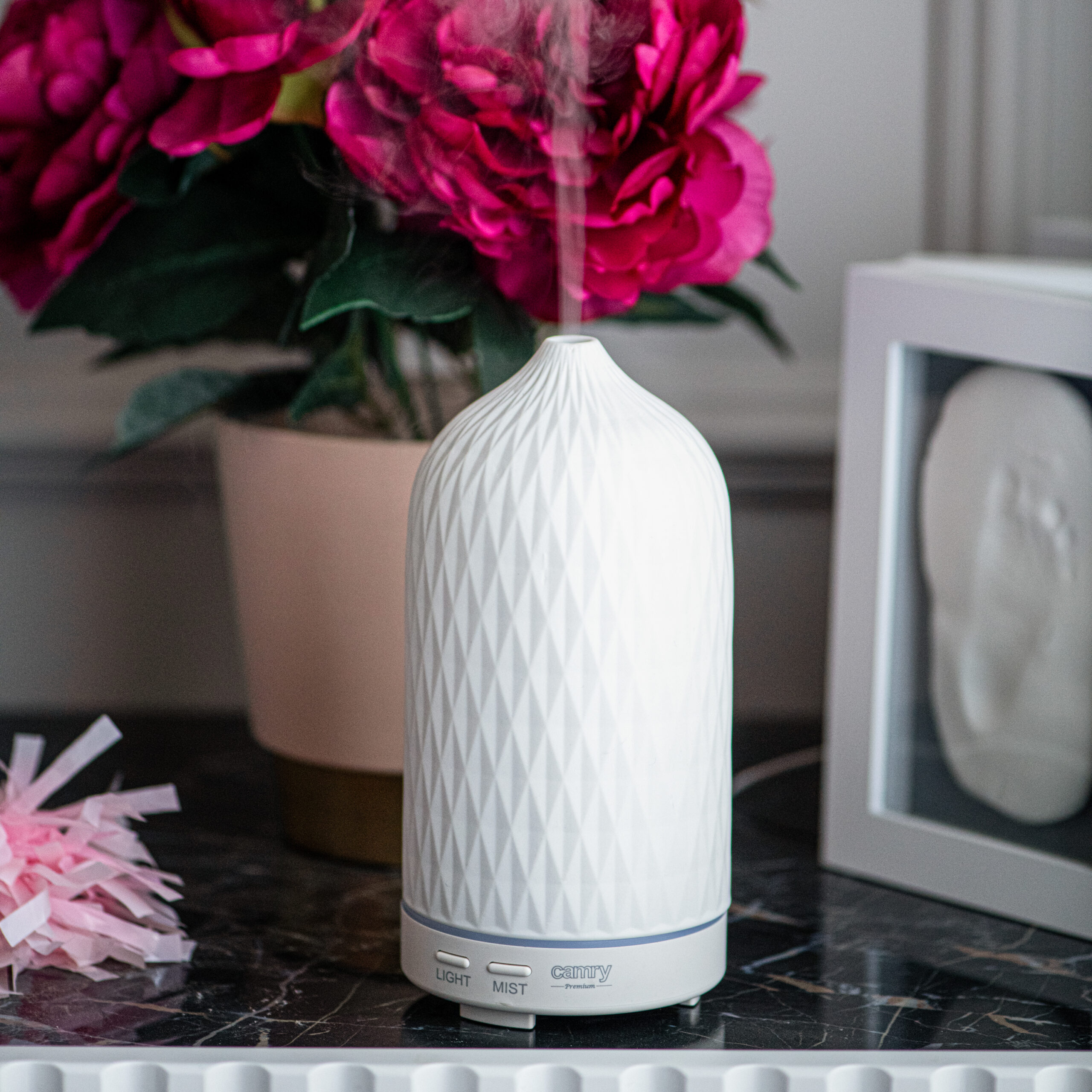 Camry | Ultrasonic aroma diffuser 3in1 | CR 7970 | Ultrasonic | Suitable for rooms up to 25 m² | White - Image 11