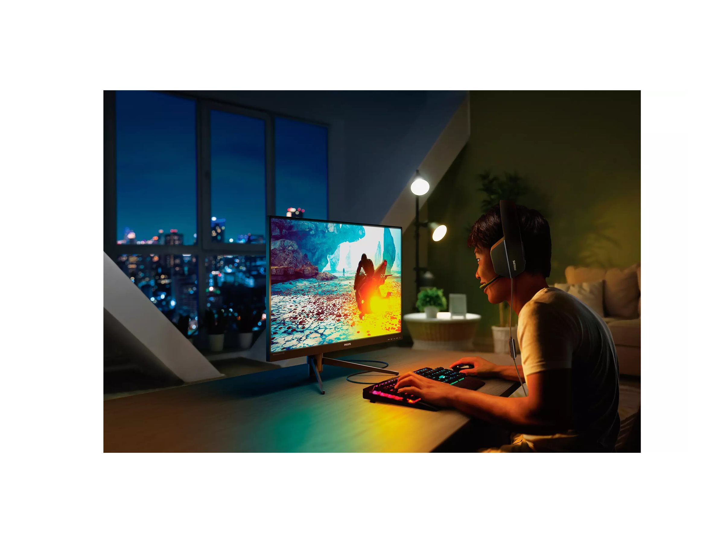 Philips | 4000 Series Gaming Headset | TAG4106BK/00 | Wired | Gaming Headset | On-Ear - Image 8