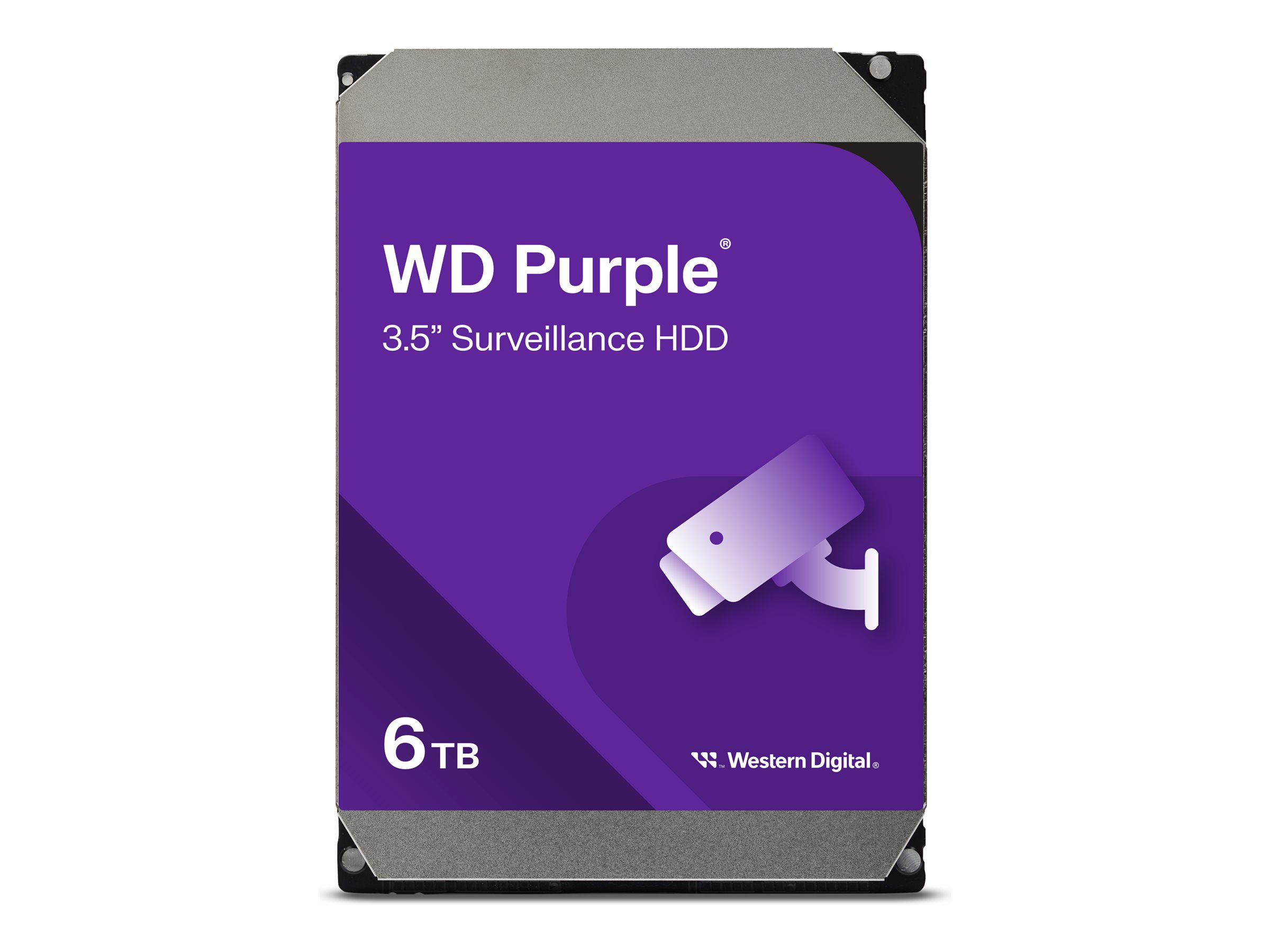Western Digital | Hard Drive | Purple WD64PURZ | 5460 RPM | 6000 GB - Image 3