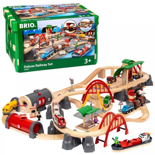 KO | BRIO World Train Set Deluxe Railway Set | 2xLR44