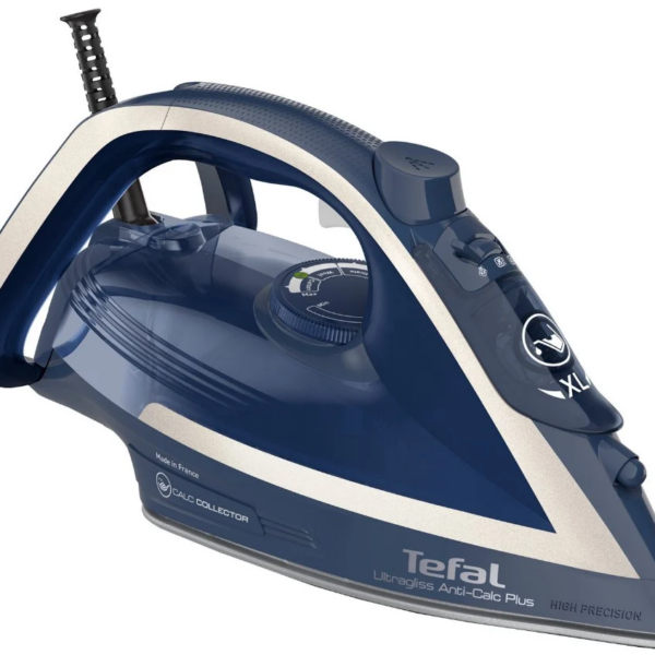 TEFAL | Steam Iron | FV6830E0 | Steam Iron | 2800 W | Water tank capacity 270 ml | Continuous steam 50 g/min | Silver/Blue