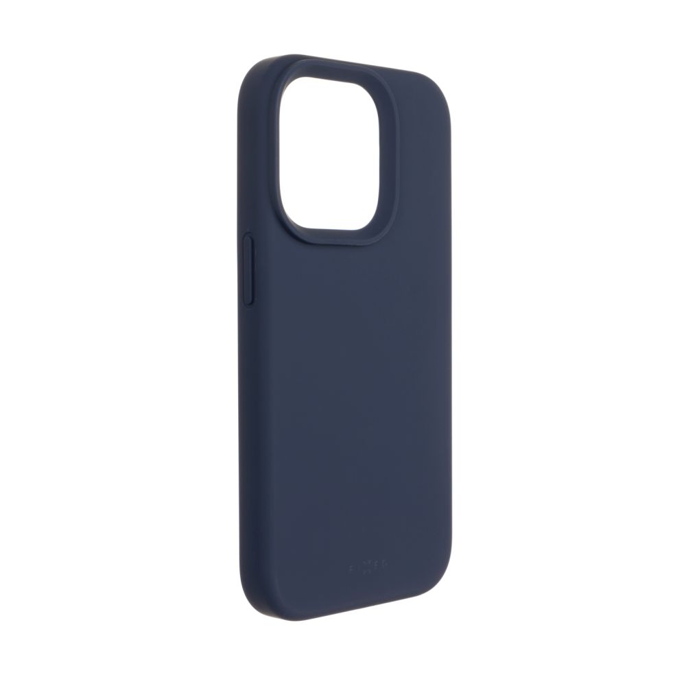 Fixed | MagFlow with MagSafe support | Back cover | Apple | iPhone 14 Pro | Liquid silicon | Blue - Image 4