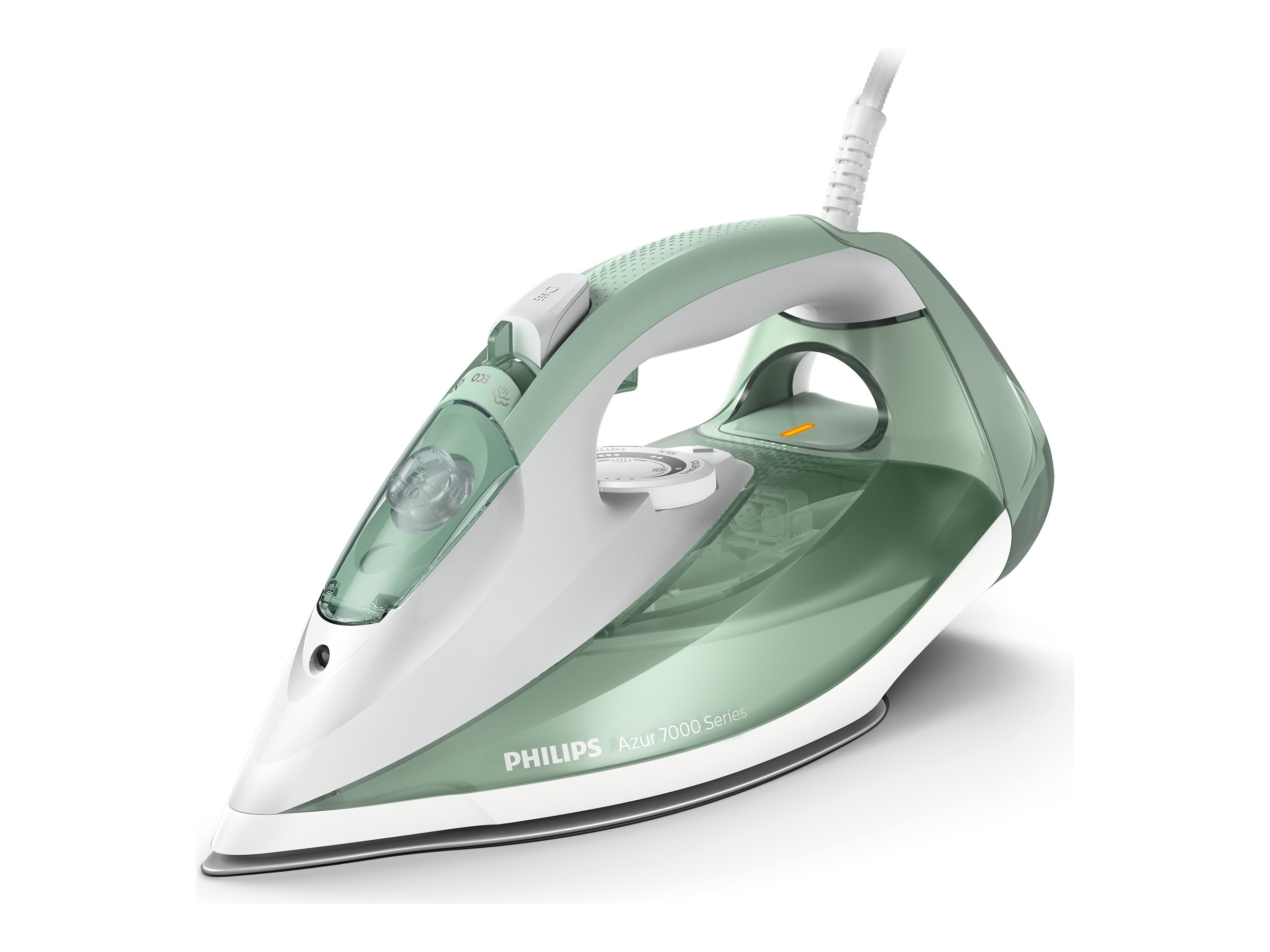 Philips DST7012/70 HV | Steam Iron | 2600 W | Water tank capacity 300 ml | Continuous steam 45 g/min | Steam boost performance 220 g/min | Desert Green/Gray - Image 2