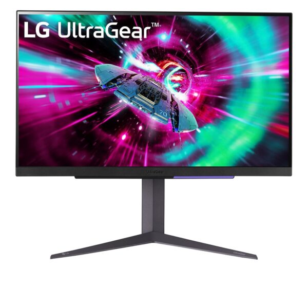 LG | UltraGear UHD Gaming Monitor | 27GR93U-B.AEU | 27 " | IPS | UHD | 16:9 | 144 Hz | 1 ms | 3840 x 2160 | HDMI ports quantity 2