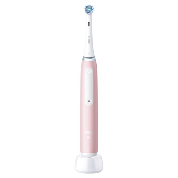 Oral-B | Electric Toothbrush | iO3 Series | Rechargeable | For adults | Number of brush heads included 1 | Number of teeth brushing modes 3 | Blush Pink