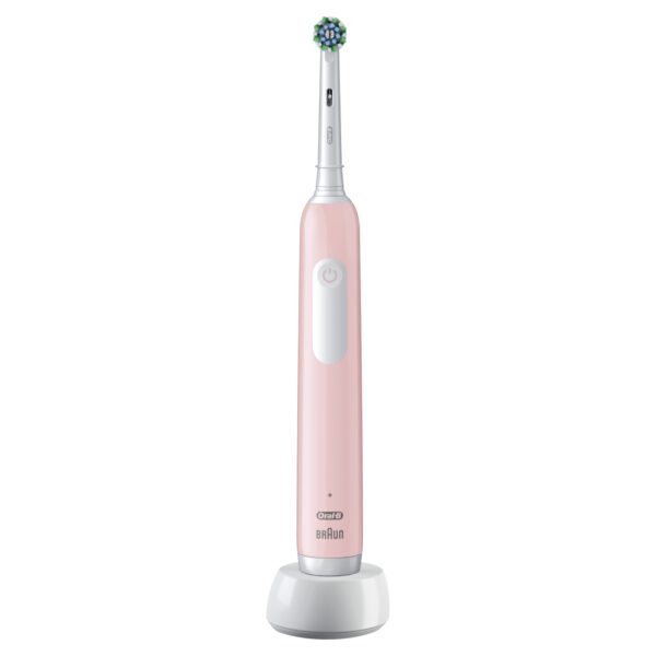Oral-B | Electric Toothbrush | Pro Series 1 Cross Action | Rechargeable | For adults | Number of brush heads included 1 | Number of teeth brushing modes 3 | Pink