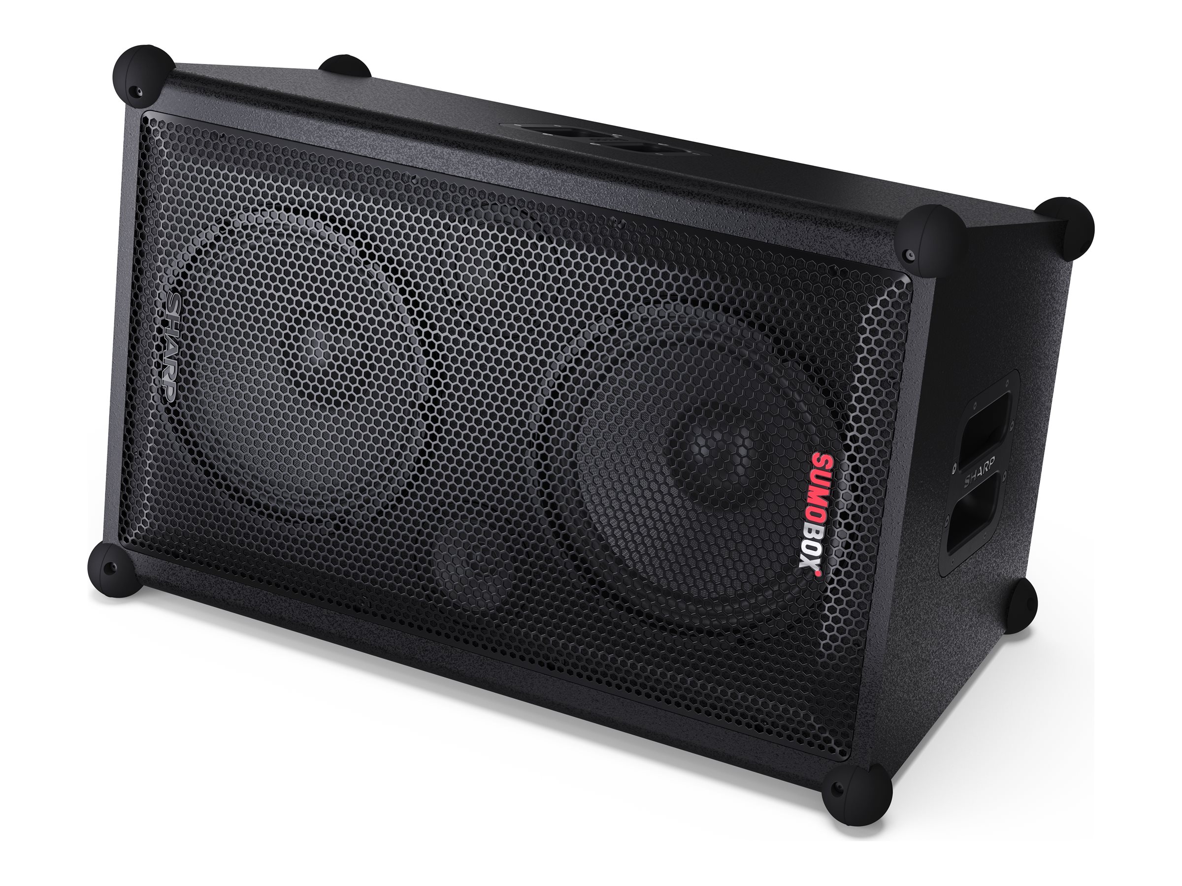 Sharp SumoBox CP-LS200 High Performance Portable Speaker | Sharp | Portable Speaker | SUMOBOX Pro CP-LS200 High Performance | 200 W | Waterproof | Bluetooth | Black | Portable | Wireless connection - Image 2