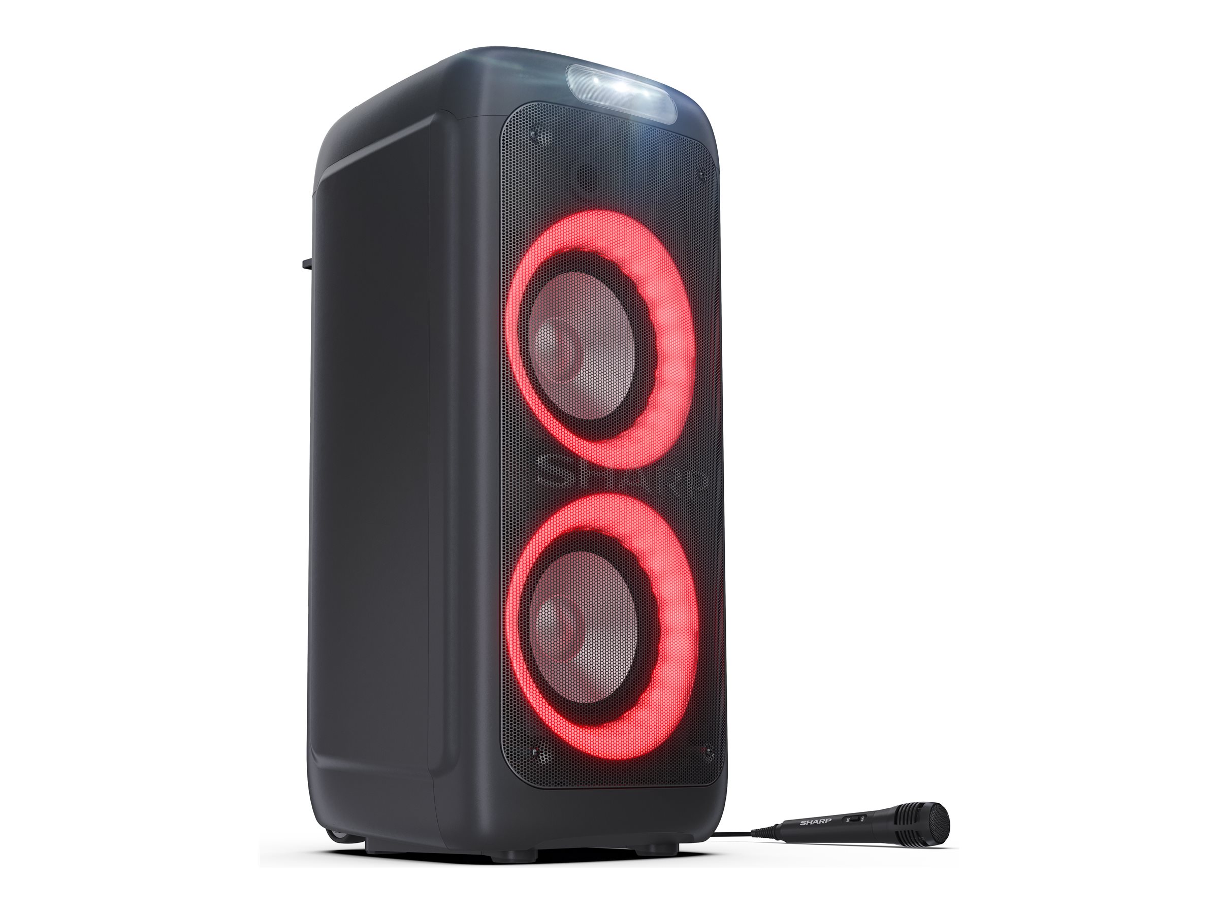 Sharp PS-949 Party Speaker with Built-in Battery | Sharp | Party Speaker | PS-949 XParty Street Beat | 132 W | Waterproof | Bluetooth | Black | Portable | Wireless connection - Image 10
