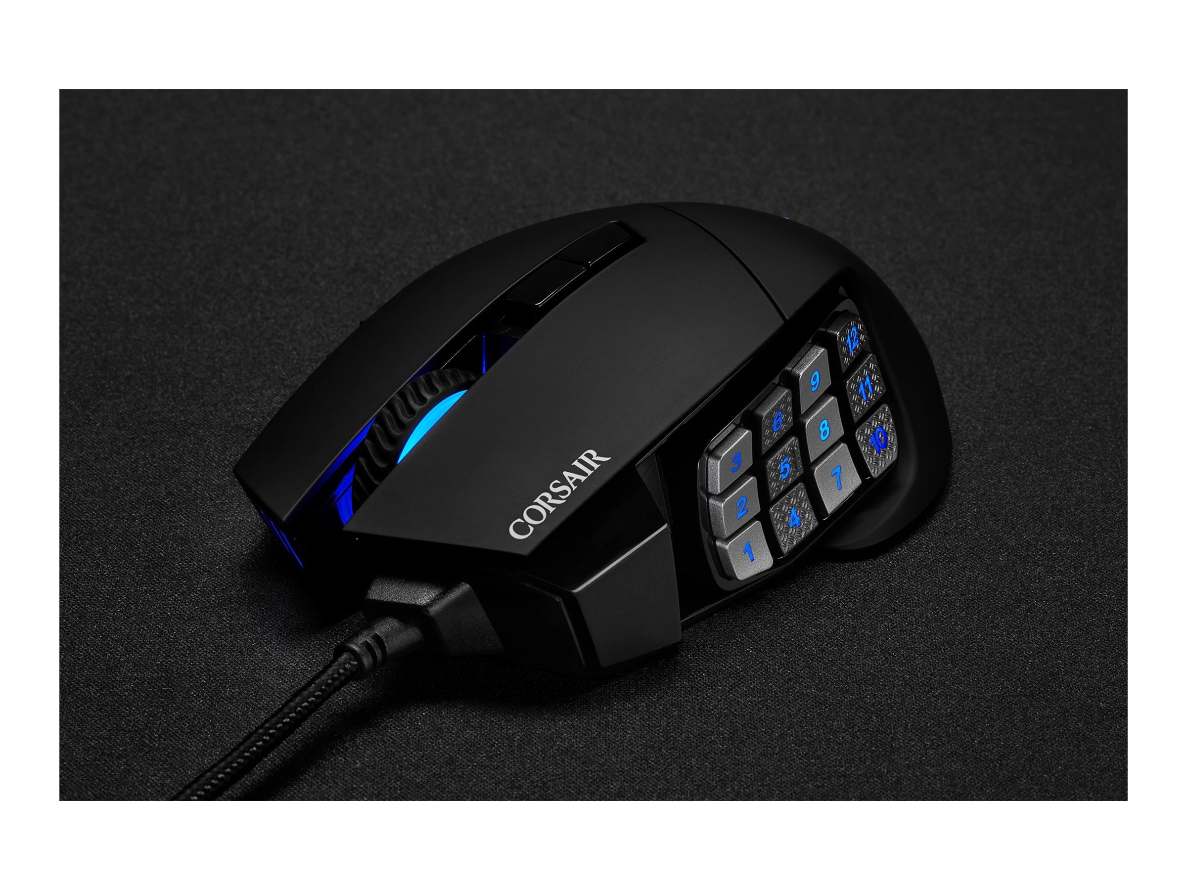 Corsair | Gaming Mouse | SCIMITAR ELITE RGB | Gaming Mouse | Wireless Gaming Mouse | Optical | Black | Yes - Image 13