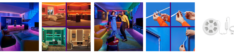 WiZ Smart WiFi RGB LED strip, 10m | 10 W | RGB - Image 3