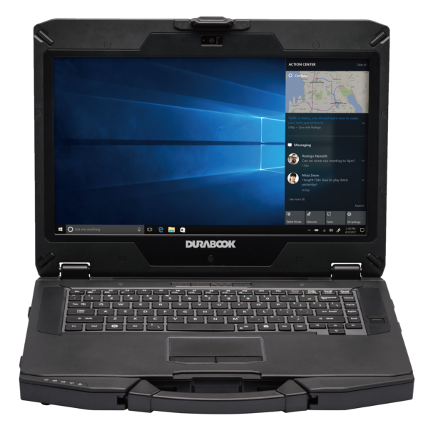 Durabook | S14I | Black | 14 " | LCD | FHD | 1920 x 1080 pixels | Intel Core i5 | i5-1135G7 | 8 GB | DDR4 | Solid-state drive capacity 256 GB | Intel Iris Xe Graphics | Windows 11 Pro | 802.11ax | Bluetooth version 5.2 | Keyboard language English | Warranty 36 month(s) | Battery warranty 12 month(s)