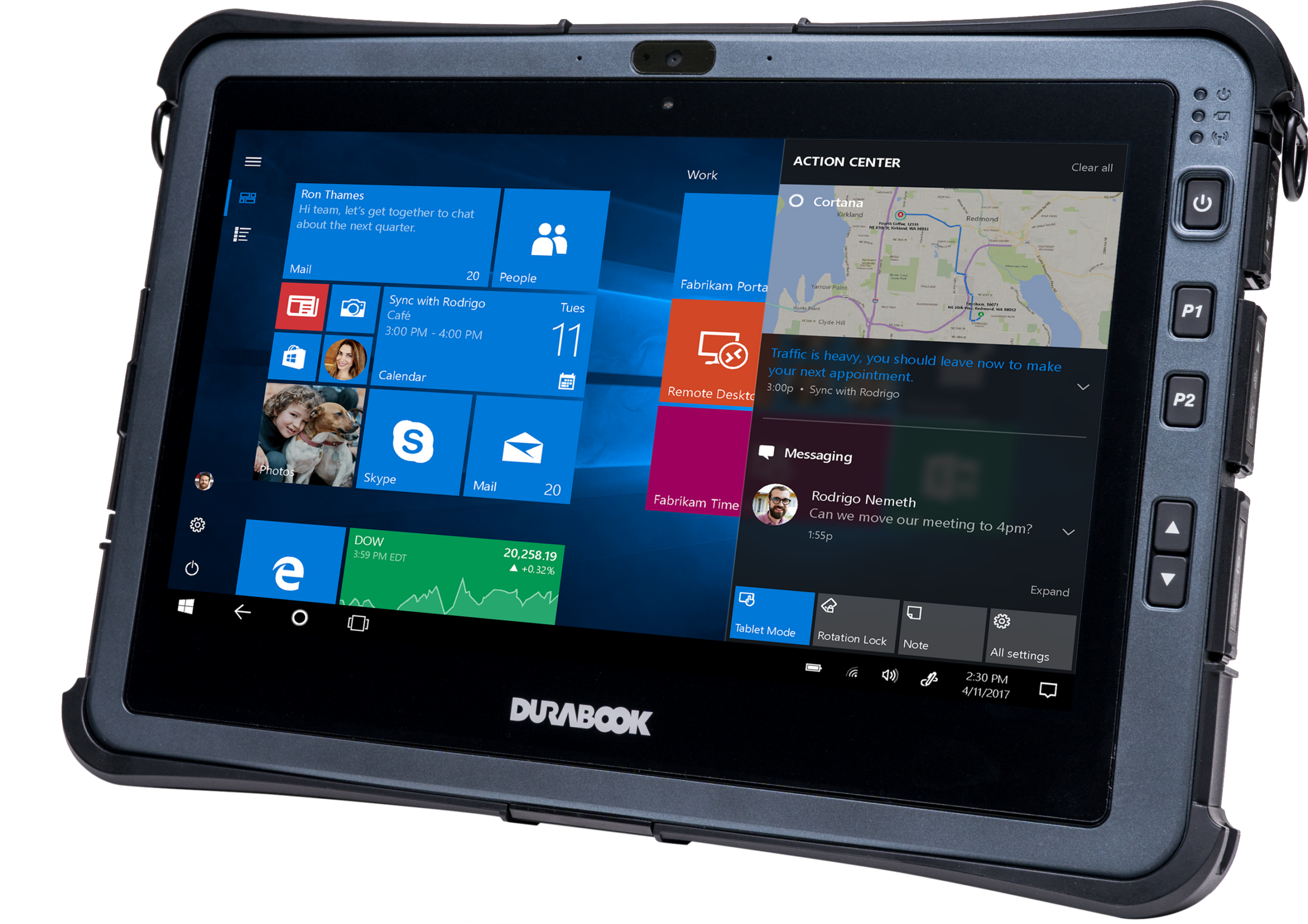 Durabook | U11I Rugged Tablet | 11.6 " | Black | Sunlight Readable 1000 nits Touchscreen Display | 1920 x 1080 pixels | Intel Core i5-1230U | 8 GB | 128 GB | 4G | Wi-Fi | Front camera | 2 MP | Bluetooth | 5.0 | Windows 11 Pro | Warranty 36 month(s)