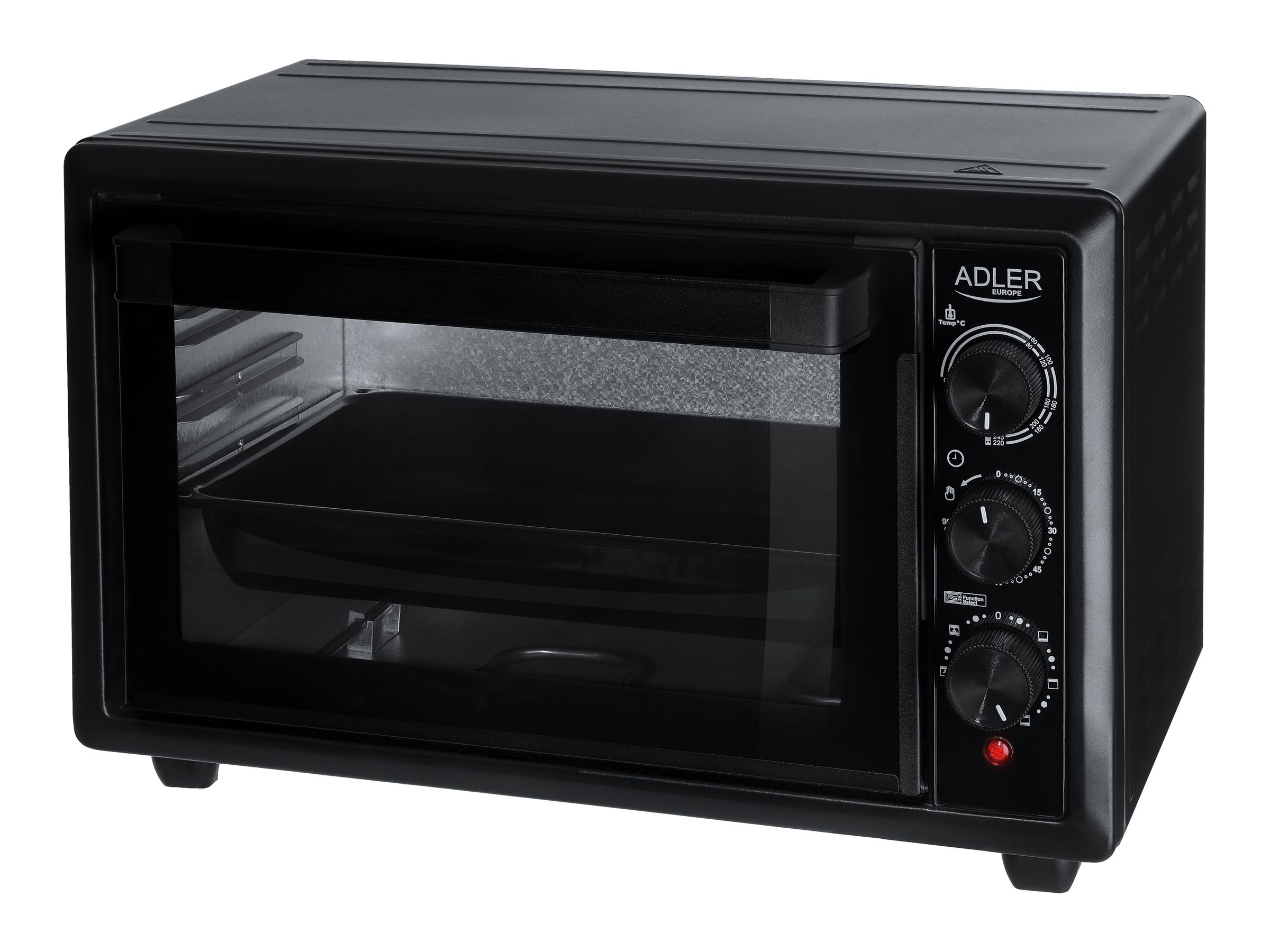 Adler | Electric Oven | AD 6023 | 26 L | 1500 W | Black - Image 2