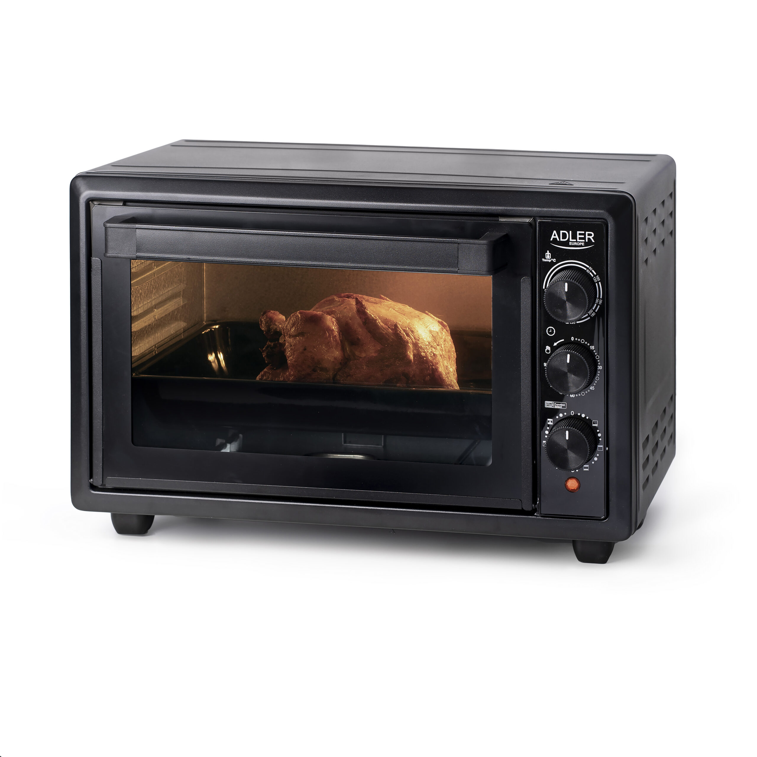 Adler | Electric Oven | AD 6023 | 26 L | 1500 W | Black - Image 4