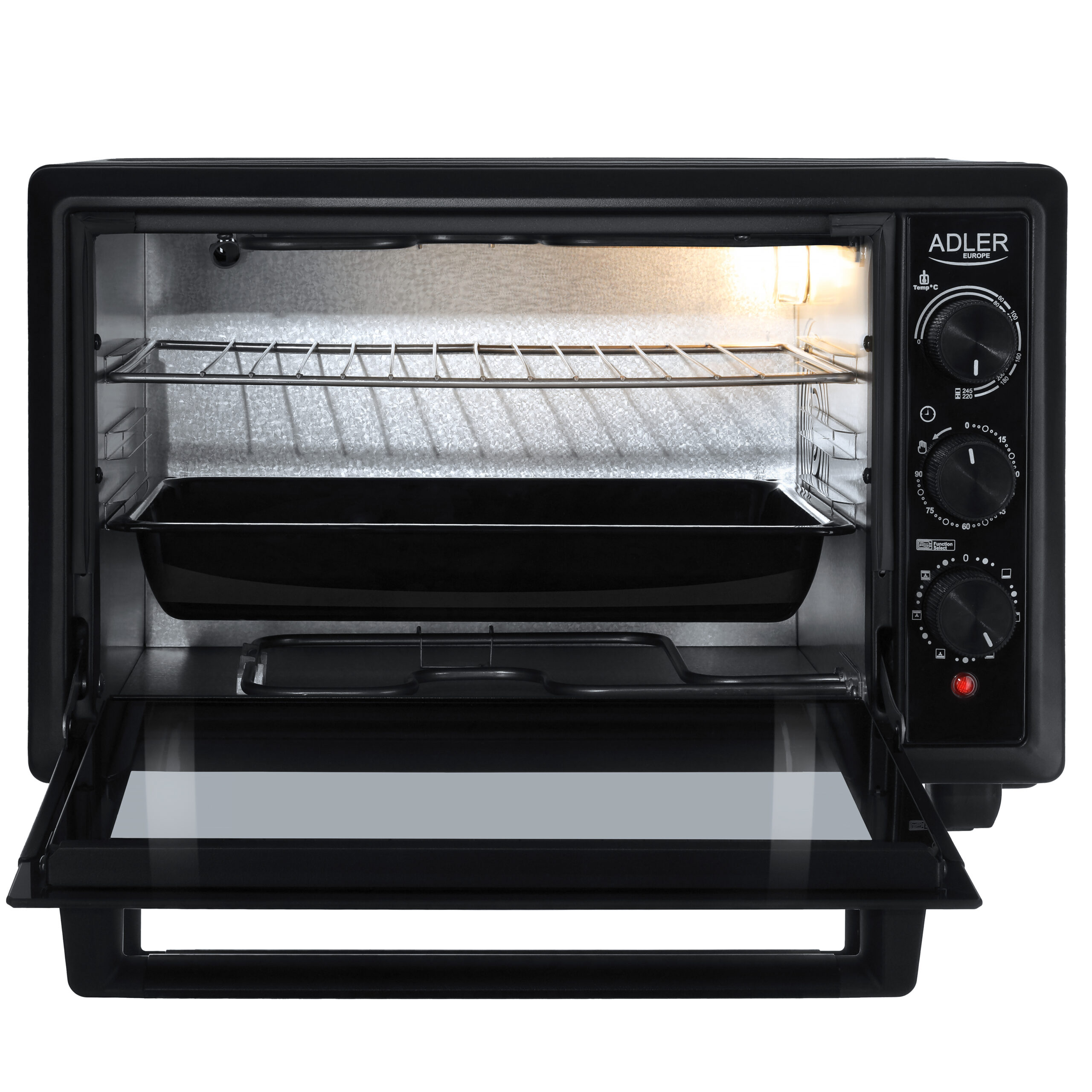 Adler | Electric Oven | AD 6023 | 26 L | 1500 W | Black - Image 5
