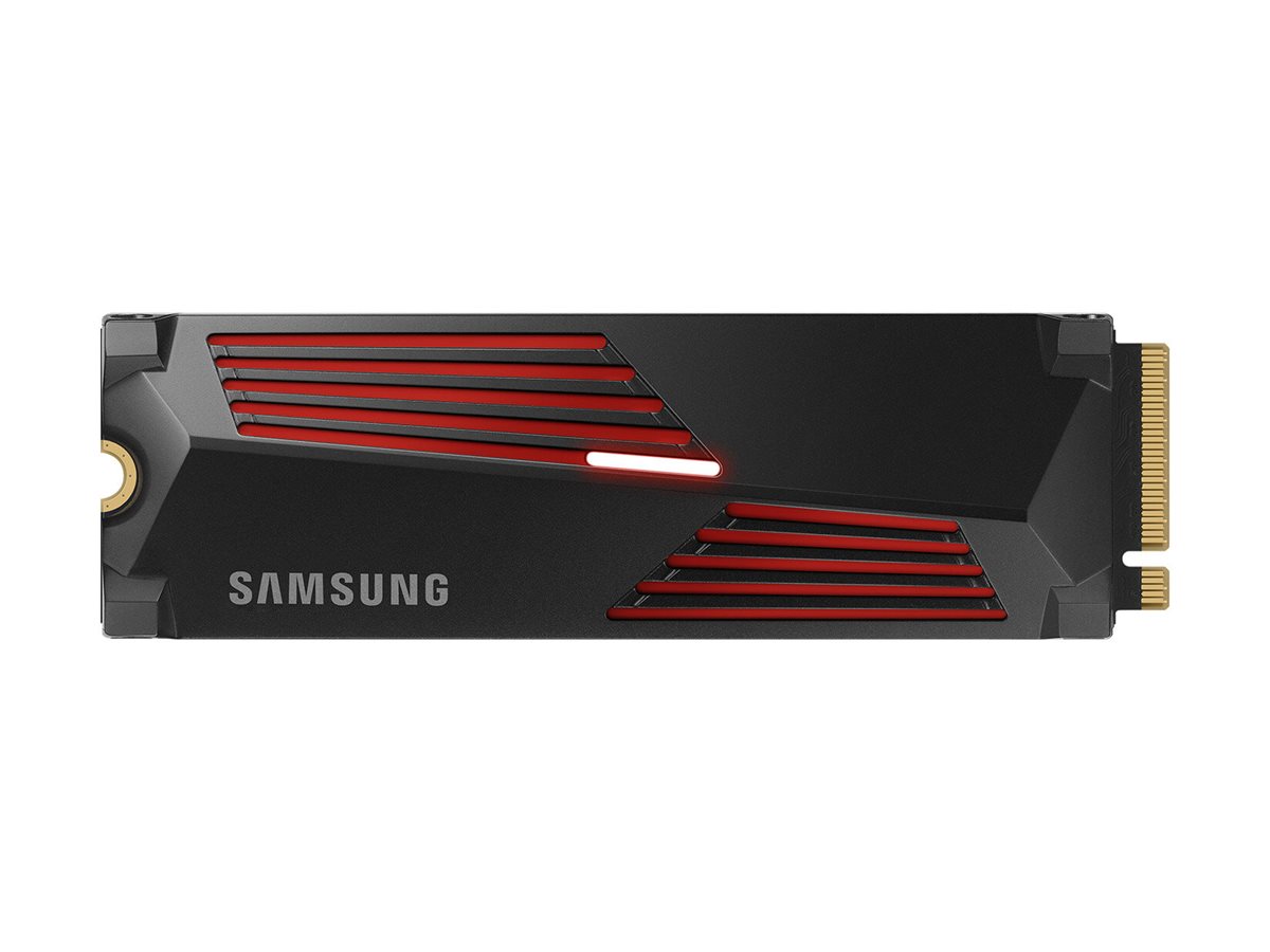 Samsung | 990 PRO with Heatsink | 4000 GB | SSD form factor M.2 2280 | Solid-state drive interface M.2 NVME | Read speed 7450 MB/s | Write speed 6900 MB/s - Image 2