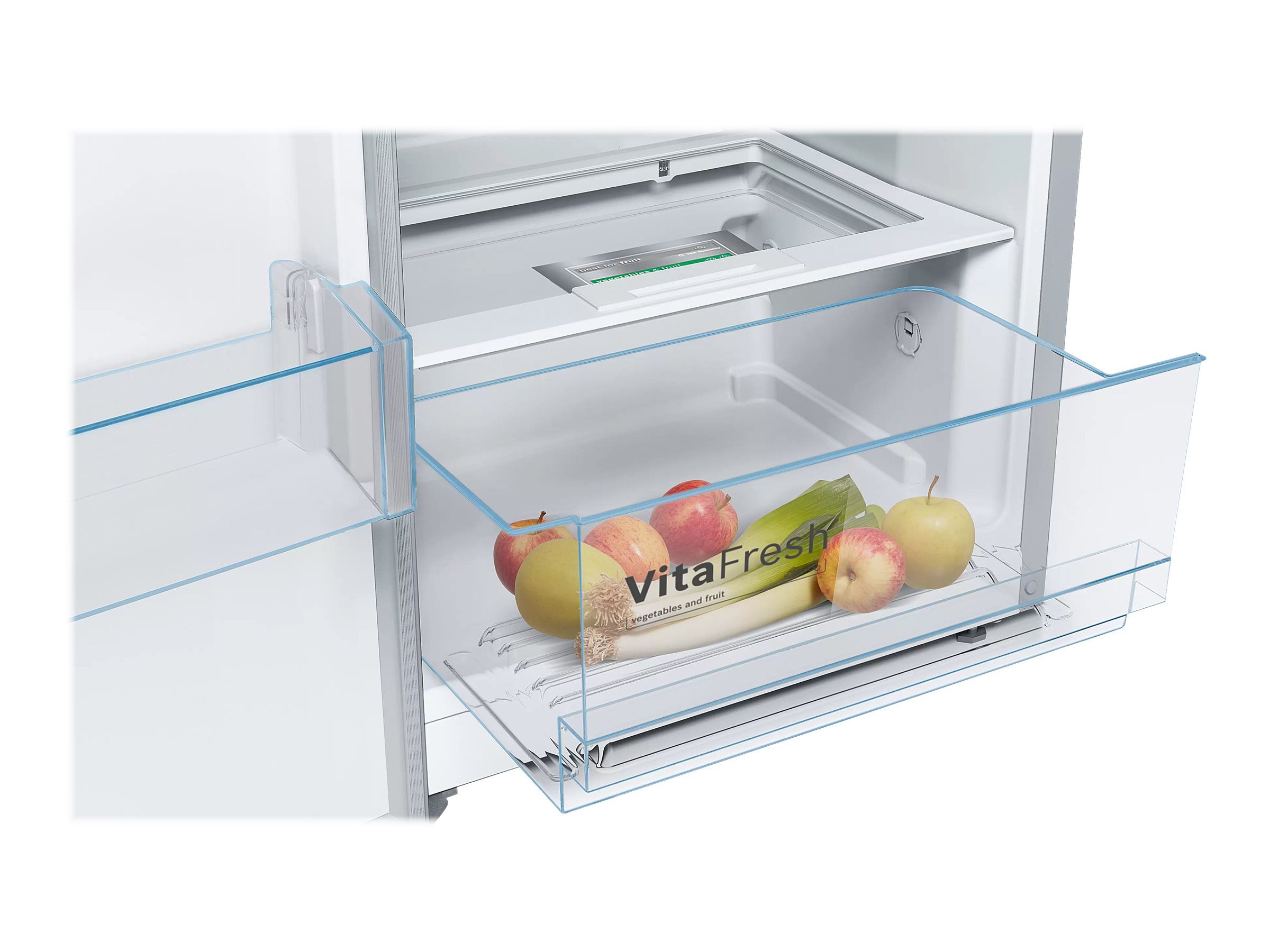 Bosch | Refrigerator | KSV33VLEP | Energy efficiency class E | Free standing | Larder | Height 176 cm | 39 dB | Stainless Steel - Image 8