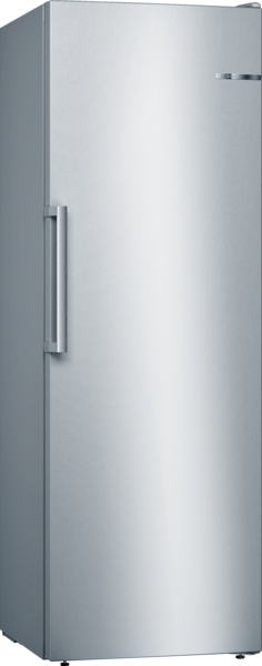 Bosch | Freezer | GSN33VLEP | Energy efficiency class E | Upright | Free standing | Height 176 cm | Total net capacity 225 L | No Frost system | Stainless Steel