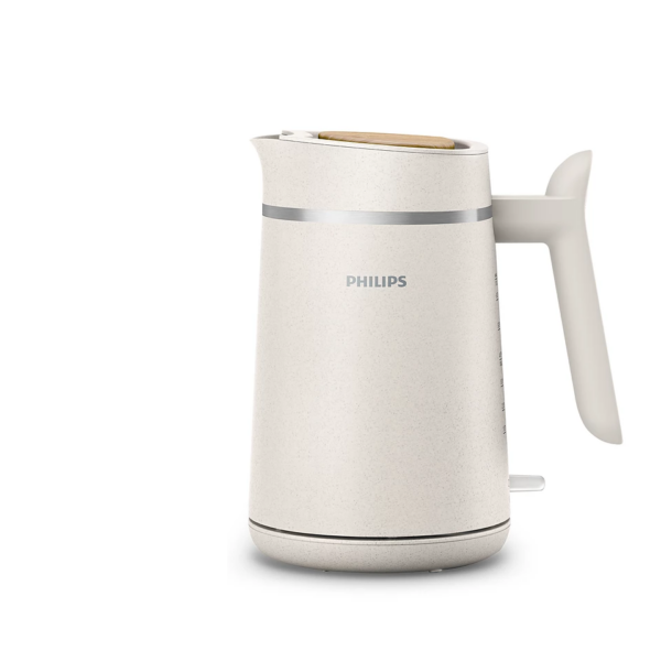 Philips Kettle | HD9365/10 Eco Conscious Edition | Electric | 2200 W | 1.7 L | 100% bioplastic | 360° rotational base | White Matt