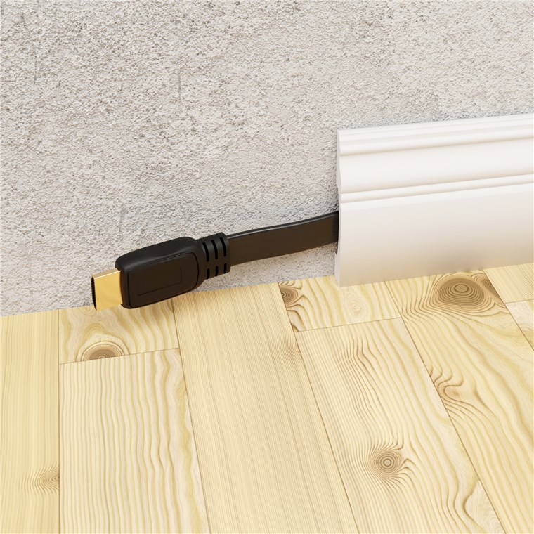 Goobay | High Speed HDMI Flat Cable with Ethernet | 61279 | HDMI male (type A) | HDMI (type A) | HDMI to HDMI | 2 m - Image 2