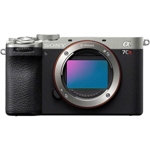 Sony | Full-Frame Camera | Alpha A7CR | Mirrorless Camera body | 61 MP | ISO sensitivity (max) 102400 | Video recording | Wi-Fi | Fast Hybrid AF | Magnification 0.70 x | Viewfinder | CMOS | Silver