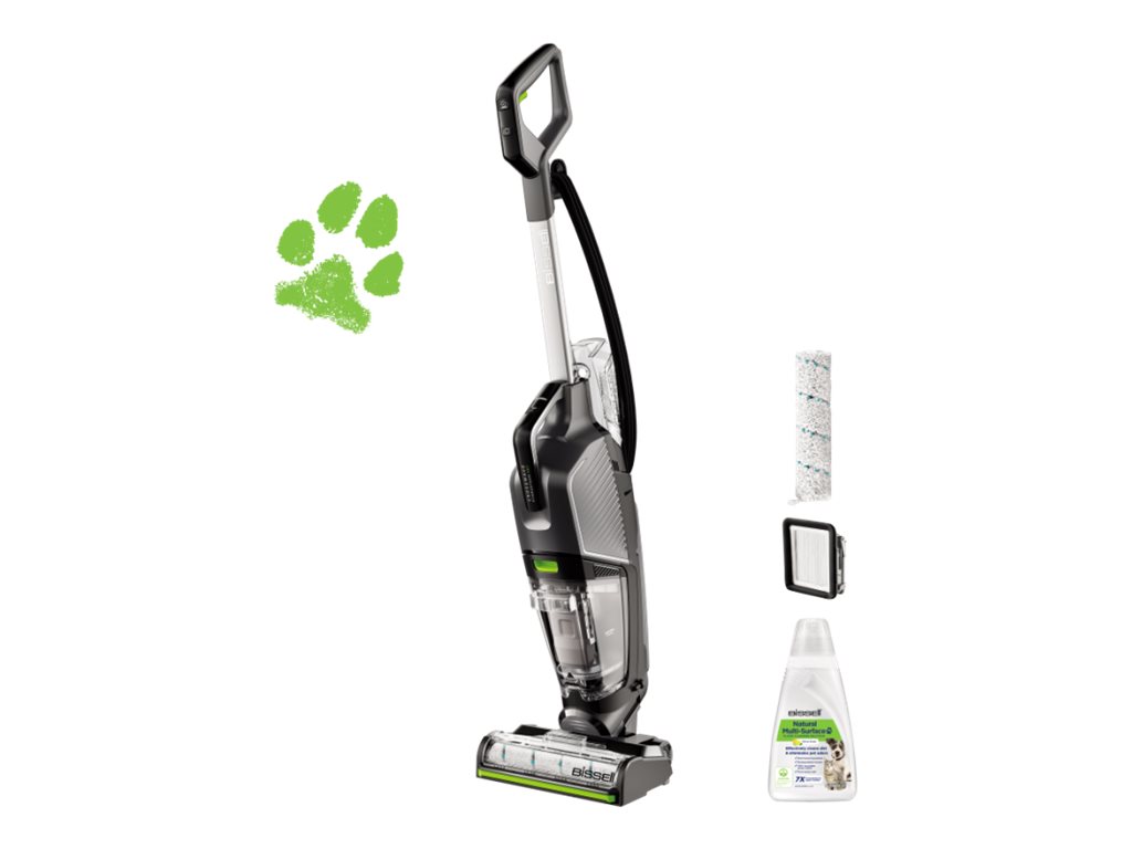 Bissell | All-in one Multi-Surface Cleaner | 3527N Crosswave HydroSteam Pet Select | Corded operating | Washing function | 1100 W | N/A V | Titanium/Black/Silver/Lime - Image 2