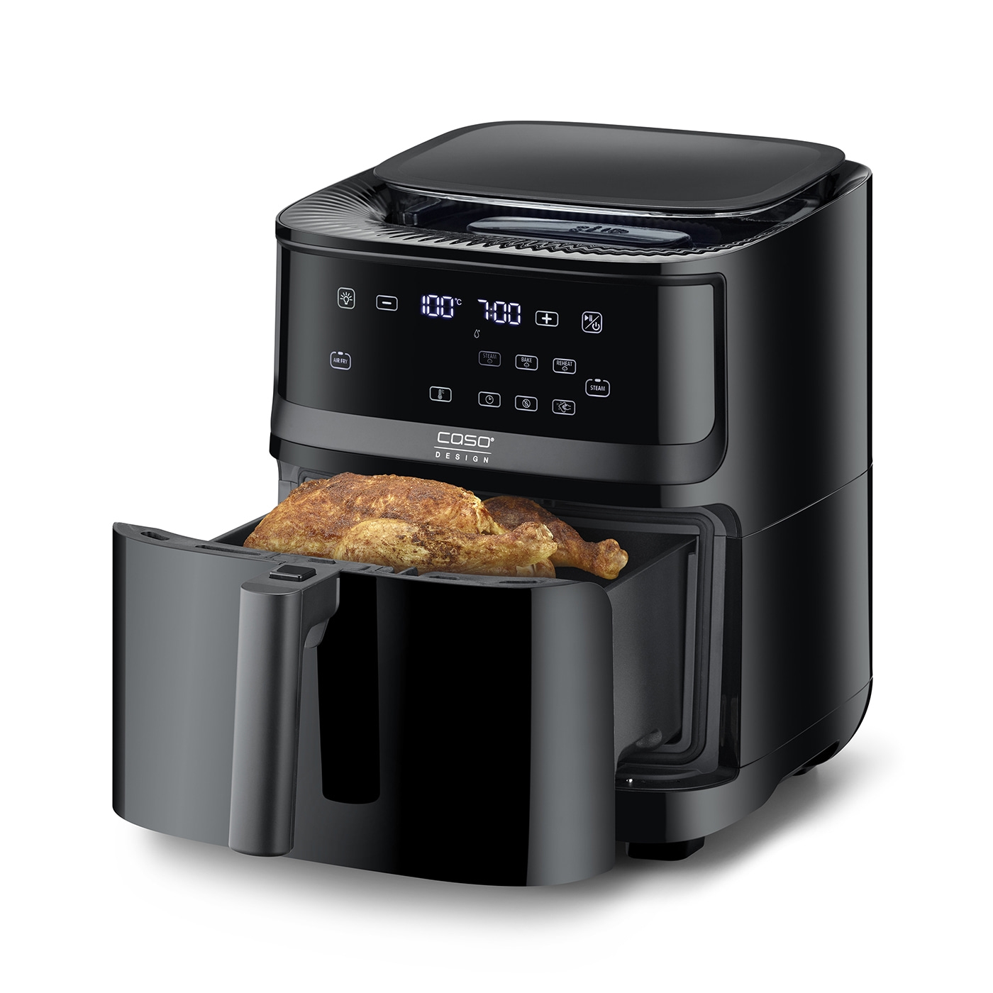 Caso | Air Fryer with Steam Function | Steam and AirFry 700 | Power 1700 W | Capacity 7 L | Black - Image 4