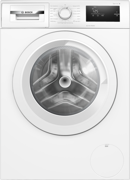 Bosch | Washing Machine | WAN2401LSN | Energy efficiency class A | Front loading | Washing capacity 8 kg | 1200 RPM | Depth 59 cm | Width 59.8 cm | Display | LED | Steam function | White
