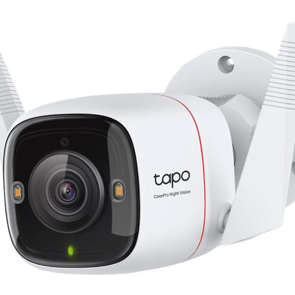 TP-LINK | ColorPro Outdoor Security Wi-Fi Camera | Tapo C325WB | Bullet | 4 MP | F1.0 | IP66 | H.264 | MicroSD, up to 512 GB