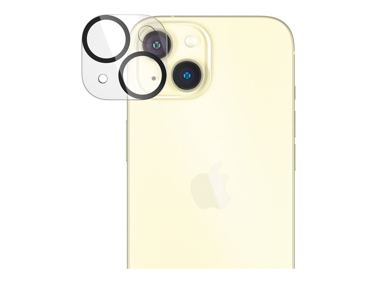 PanzerGlass PicturePerfect Camera Lens Protector iPhone 2023 6.1 | 6.7 | PanzerGlass | 1136 | Apple | Apple iPhone 15, 15 Plus | Glass | Black/Transparent | Lens protector - glass - Image 3
