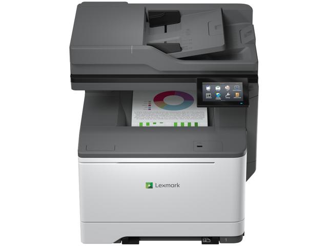 Lexmark CX532adwe | Colour | Laser | Color Laser Printer / Copier / Scaner / Fax with LAN | Wi-Fi | Grey/White - Image 2