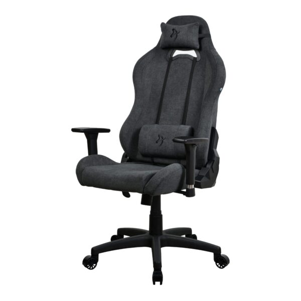 Arozzi Frame material: Metal; Wheel base: Nylon; Cover: SoftFabric | Gaming Chair | Torretta SoftFabric | Dark Grey